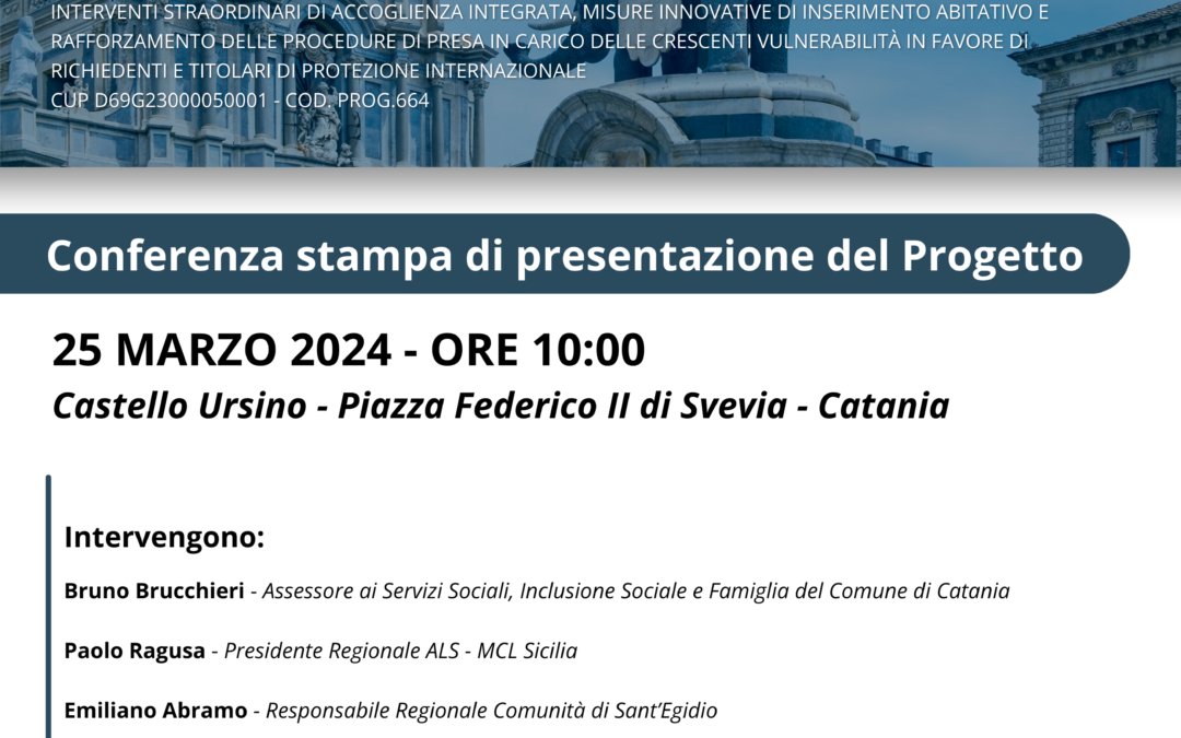 Rassegna stampa “Welcome to Catania”: faro di speranza per le comunità vulnerabili